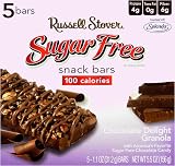 Sugar Free Chocolate Delight 100 Calorie Snack Bars (5 Per Box) Russell Stover