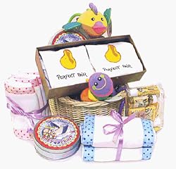 The All Twins Baby Gift Basket -2 Girls
