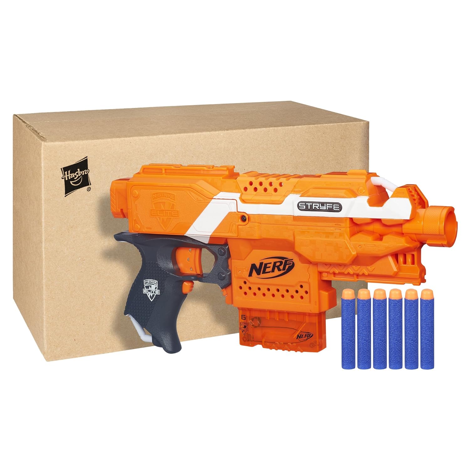 Nerf NStrike Elite Stryfe Blaster, Colors may Vary , New, Free Shipping