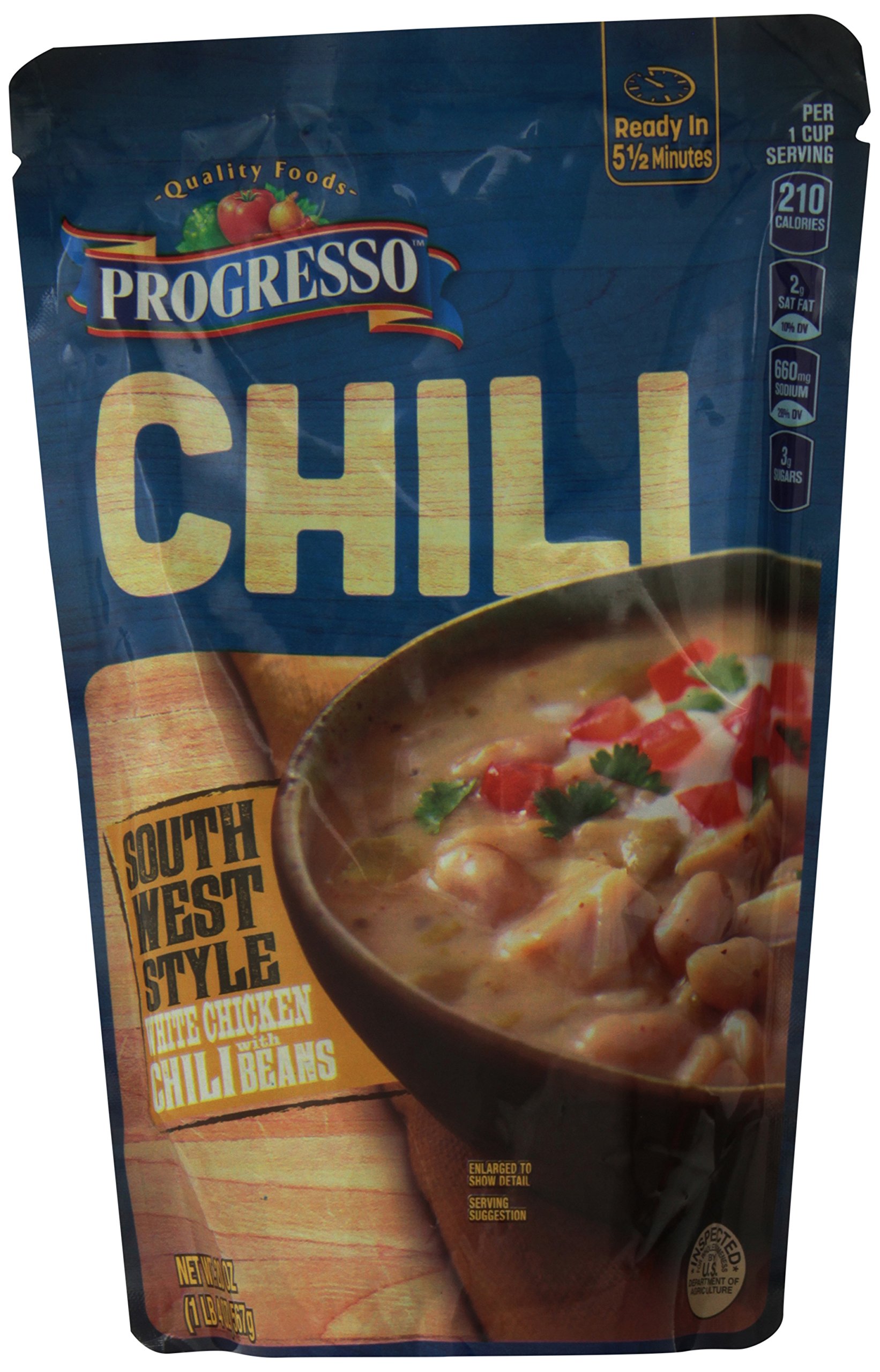 Progresso Soups White Chicken Chili With Beans Southwest Style 20 Ounce (Pack.. 17 810ngJeHkhL