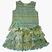 Zaza Couture ruffle top & tiered skirt