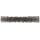 Weiler Vortec Pro Wide Face Wire Wheel Brush, Round Hole, Carbon Steel, Crimped Wire, 8" Diameter, 0.014" Wire Diameter, 5/8" Arbor, 1-3/8" Bristle Length, 1" Brush Face Width, 6000 rpm