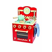 Le Toy Van Oven and Hob Set, Red