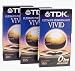 TDK T-120 Ultimate Performance Video Tape (3-Pack)