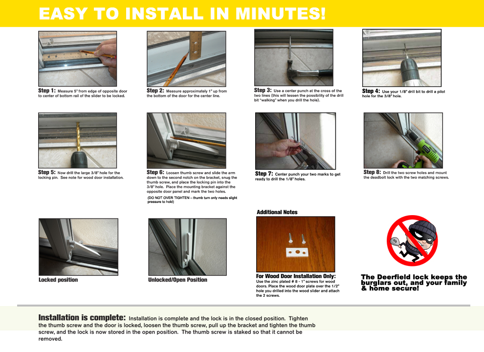 Easy Install Instructions