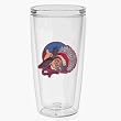 Indian Spirit 16 oz Insulated Beverage Tumbler, Clear