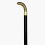 Harvy Men's King Cobra Solid Brass Maple Cane