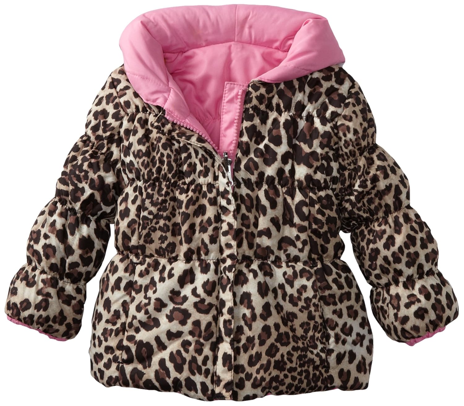 Winter Fashion Leopard Print Baby Coats and Boots