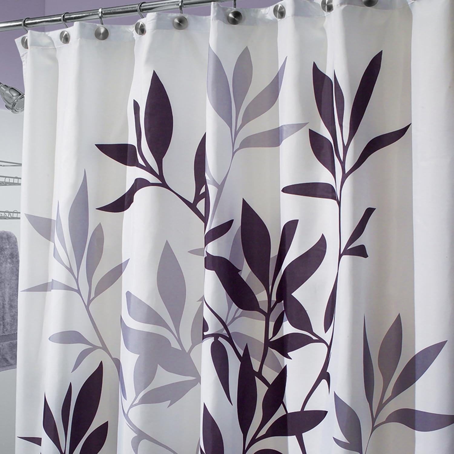 InterDesign Leaves Shower Curtain InterDesign Leaves Shower Curtain