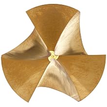 Magafor 4832 Series Cobalt Steel Single-End Countersink, TiN Coating, 3 Flutes, 60 Degrees, Round Shank