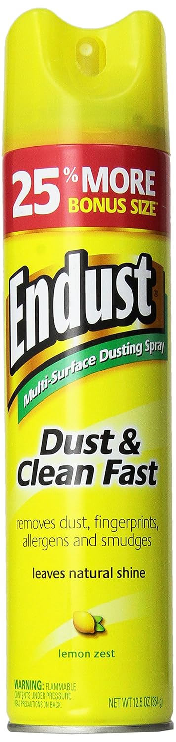 Amazon.com: Endust Furniture Spray Lemon Scent 12.5 Oz: Health ...