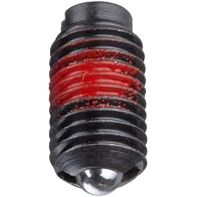 Jergens 10706 Steel Ball Plunger, Low Carbon Steel, 5/16-24 Thread