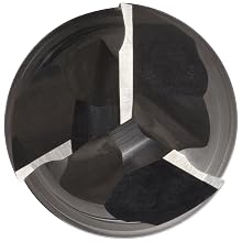 Niagara Cutter AN345 Carbide End Mill for Aluminum, Extended Reach (Neck Style), Uncoated (Bright), 3 Flutes, Square End