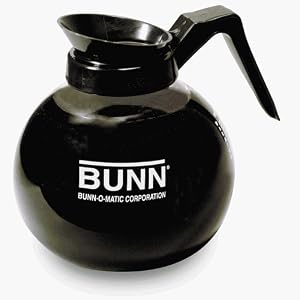 Bunn Glass Coffee Decanter, Black by Bunn