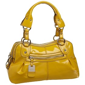 NINE WEST UNIQUELY YOURS DOUBLE ZIP SATCHEL