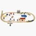 Village Wooden Train Set (compatible with other leading brands)