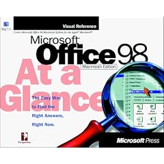 Microsoft Office 98 Macintosh Edition at a Glance (At a Glance (Microsoft))