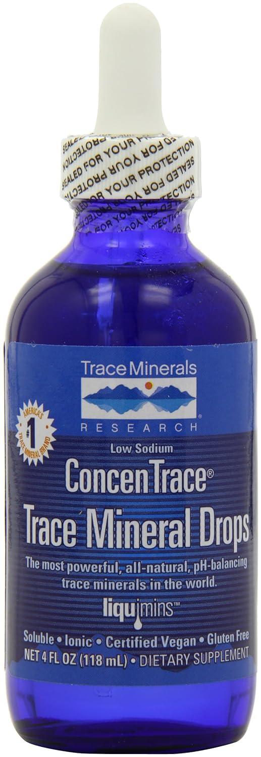 Amazon.com: Trace Minerals Concentrace Trace Mineral Drops-Glass ... Amazon.com: Trace Minerals Concentrace Trace Mineral Drops-Glass ...