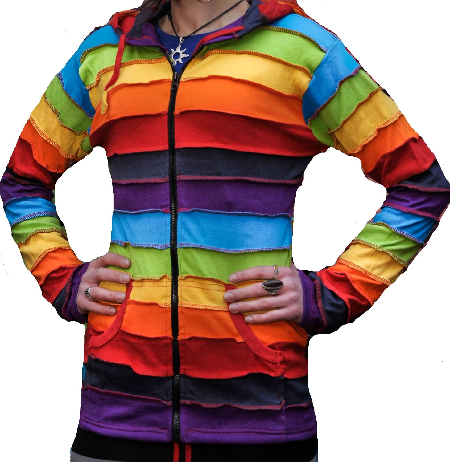 colourful hoodie women's