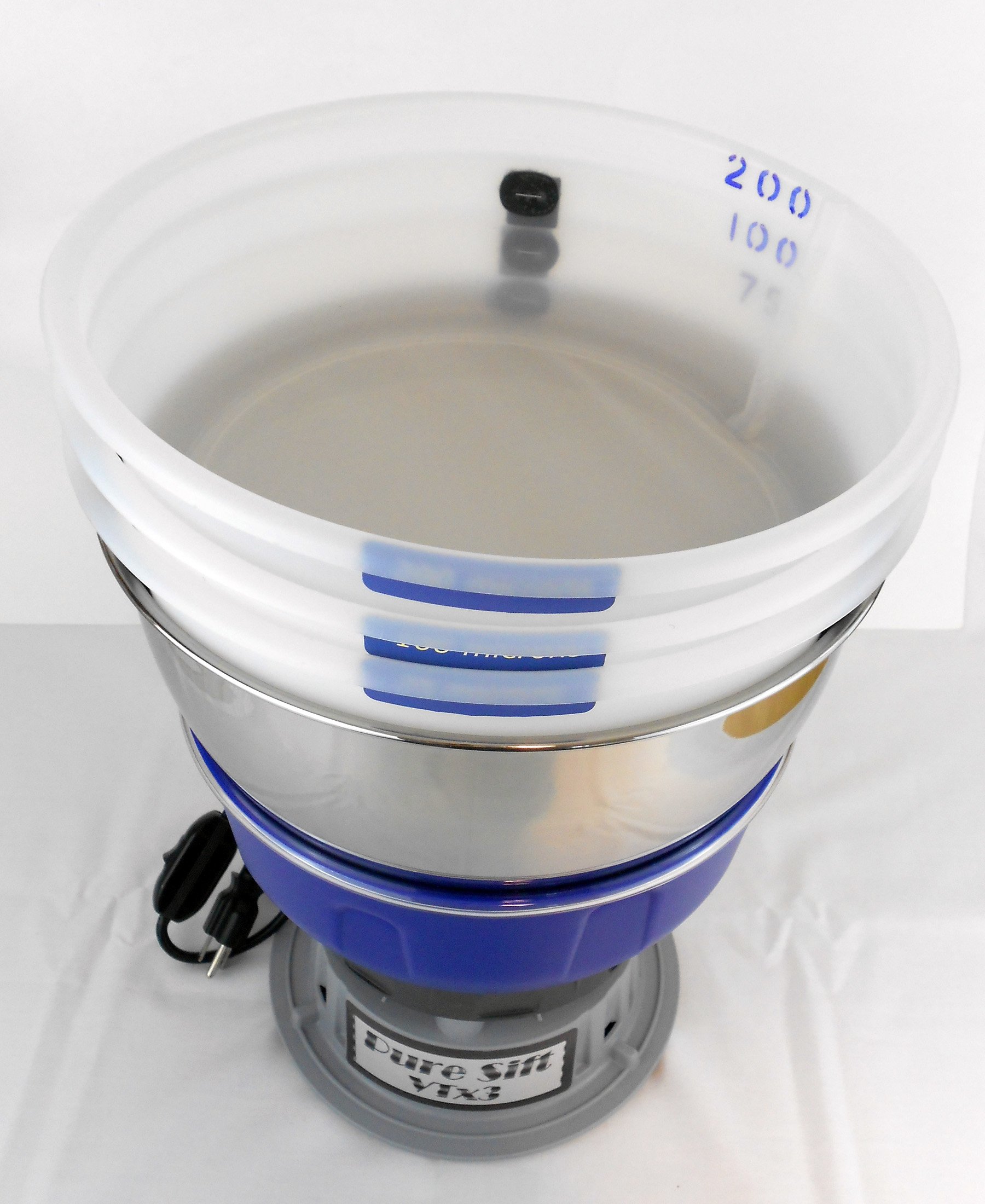 Electric Shaker Pollen & Trichomes Sifter with 3 Screens (Pure Sift