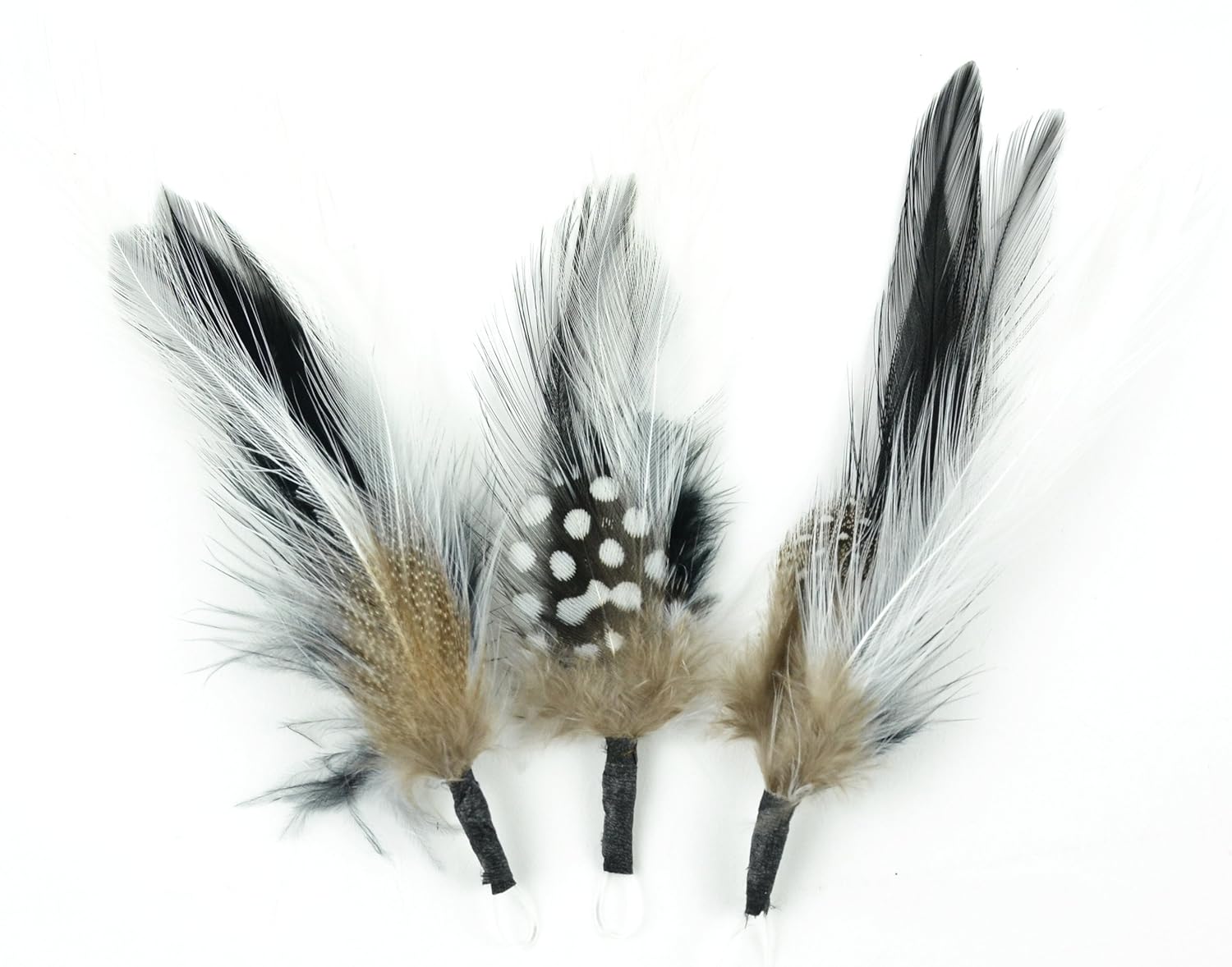 Touch of Nature 3-Piece Feather Pick with Nylon Loop for Arts and Crafts, 5-Inch, Black/White Big SALE Touch of Nature 3-Piece Feather Pick with Nylon Loop for Arts and Crafts, 5-Inch, Black/White Big SALE