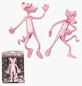 Classic Pink Panther Bendtable Toy Figure Stands 5.5 inch tall