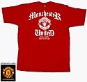 Manchester United Football Club English Premier League Soccer Futbol Team Glory Days Adult Red T-Shirt