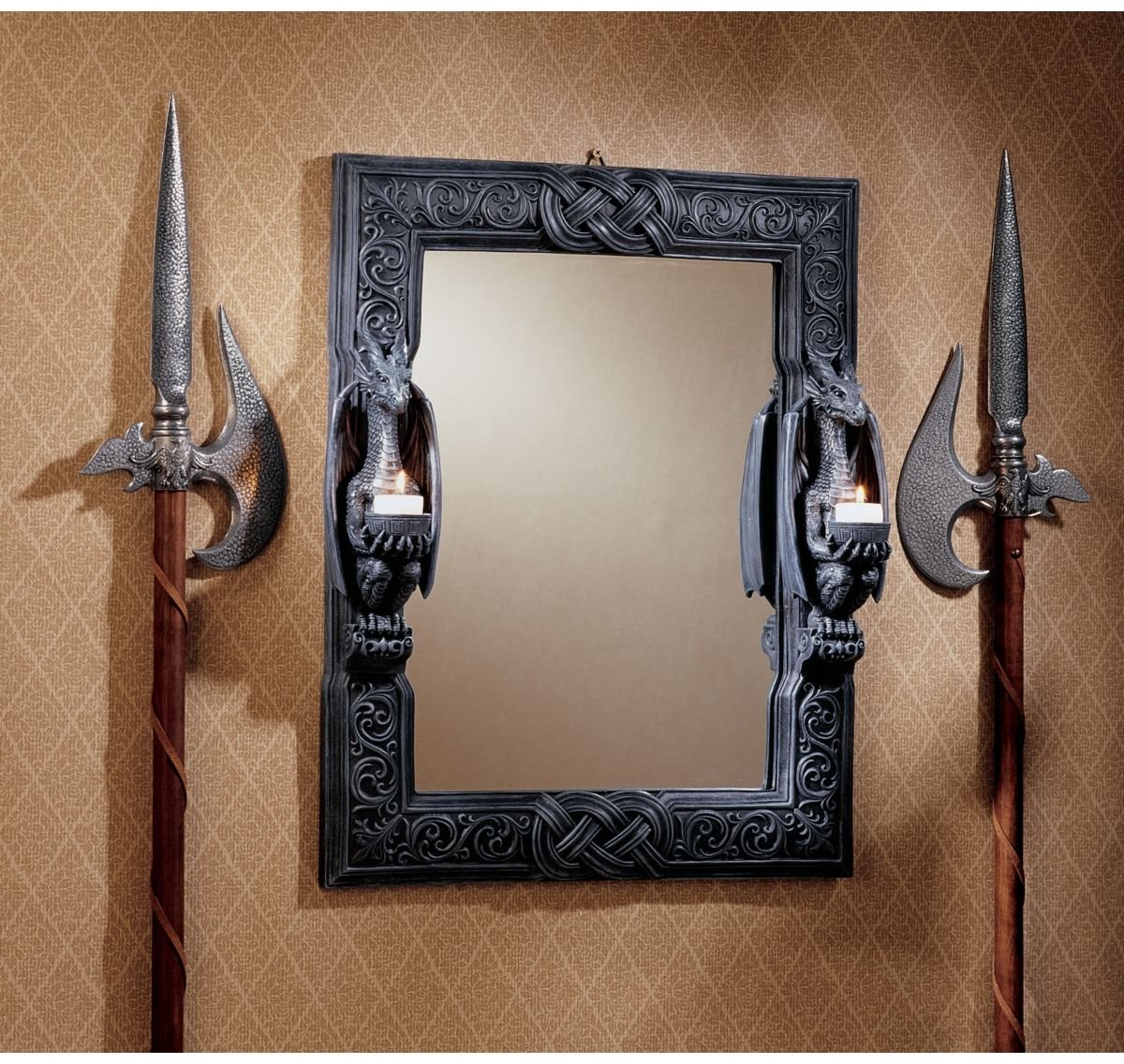 Dragon Bathroom Decor Ideas with Mystic Accessories