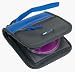cdProjects CCS24Bl CD Sport Carrycase (24 Capacity, Nylon, Blue/Black)