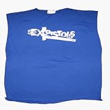 Sex Pistols - White Logo - T-Shirts - blau - Gr��e: M - Sex Pistols