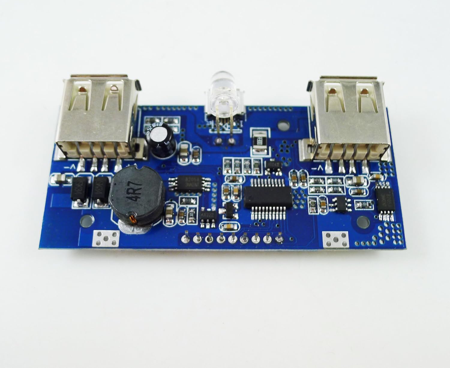 Dual USB 5V 1A 2A Mobile Power Charger Power Board Module 3.7V to 5V Booster Converter with LCD Display
Dual USB 5V 1A 2A Mobile Power Charger Power Board Module 3.7V to 5V Booster Converter with LCD Display