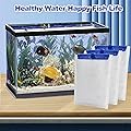 Xbbwmrs 8-Pack Large Replacement Filter Cartridges Compatible with Tetra Whisper Bio-Bag Filters 