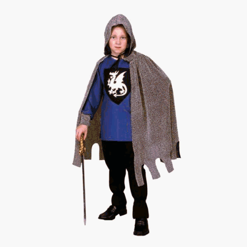 RG Costumes 90248-BL-S Blue Medieval Knight Costume - Size Child-Small