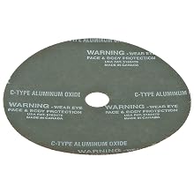 Weiler Tiger AL-tra Cut Disc, Aluminum Oxide, 7/8" Arbor, 7" Diameter, 60 Grit