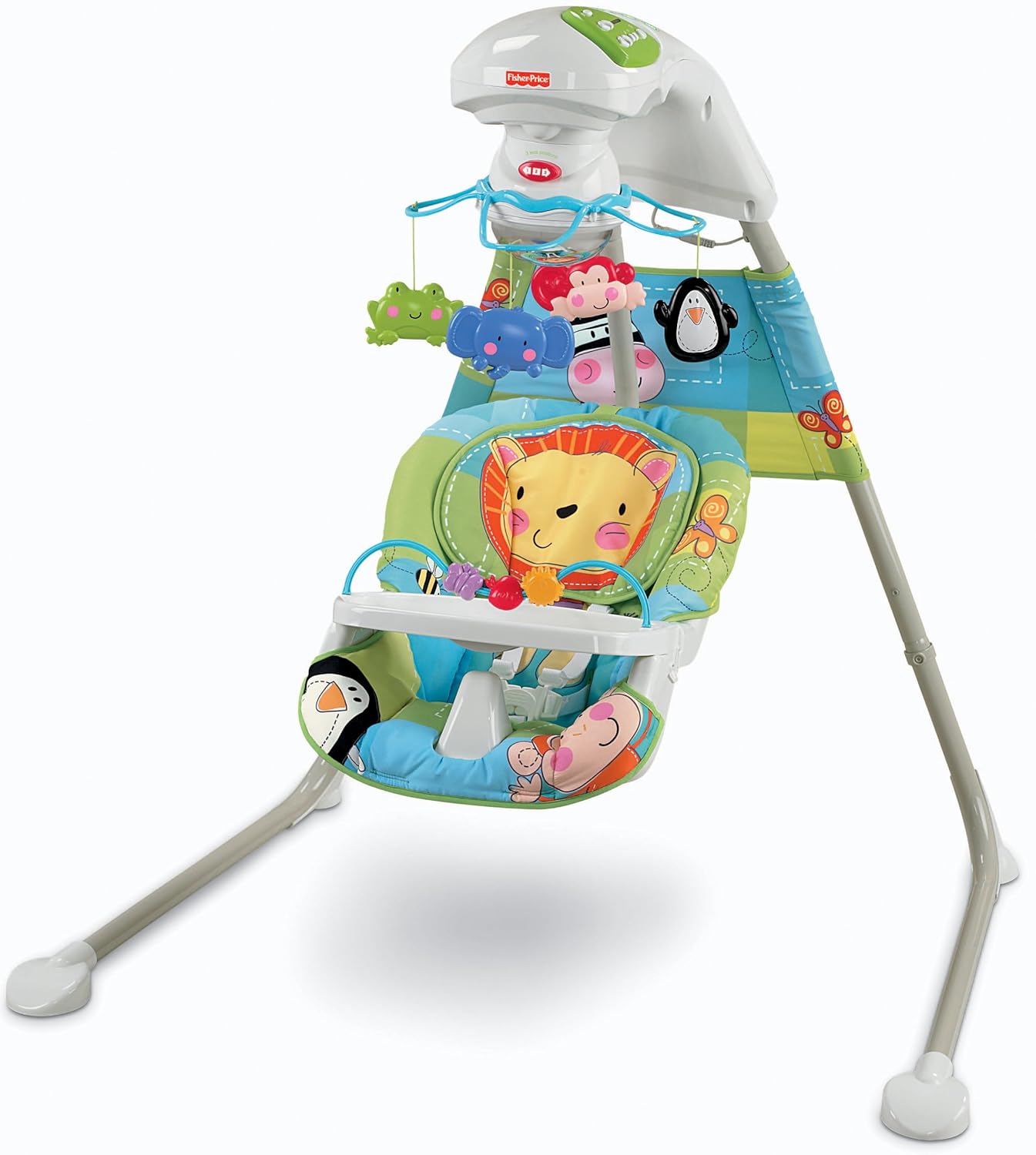 fisher price cradle n swing luv u zoo