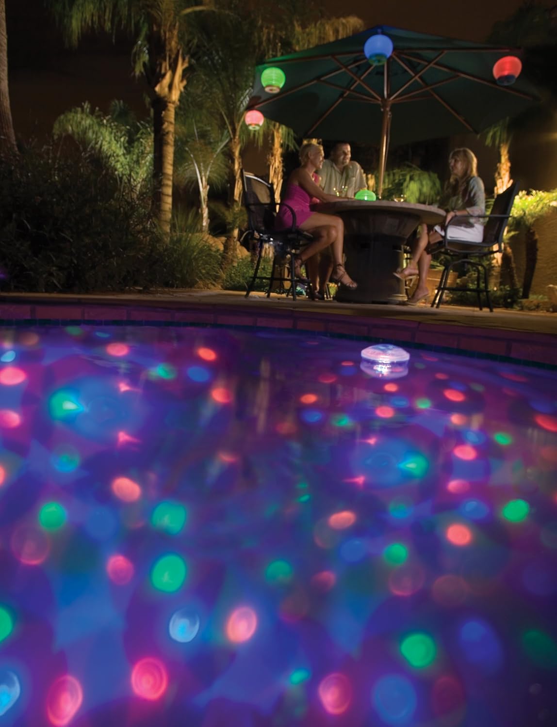 NEW Underwater Light Show Pool Lighting Multicolor Color Projector