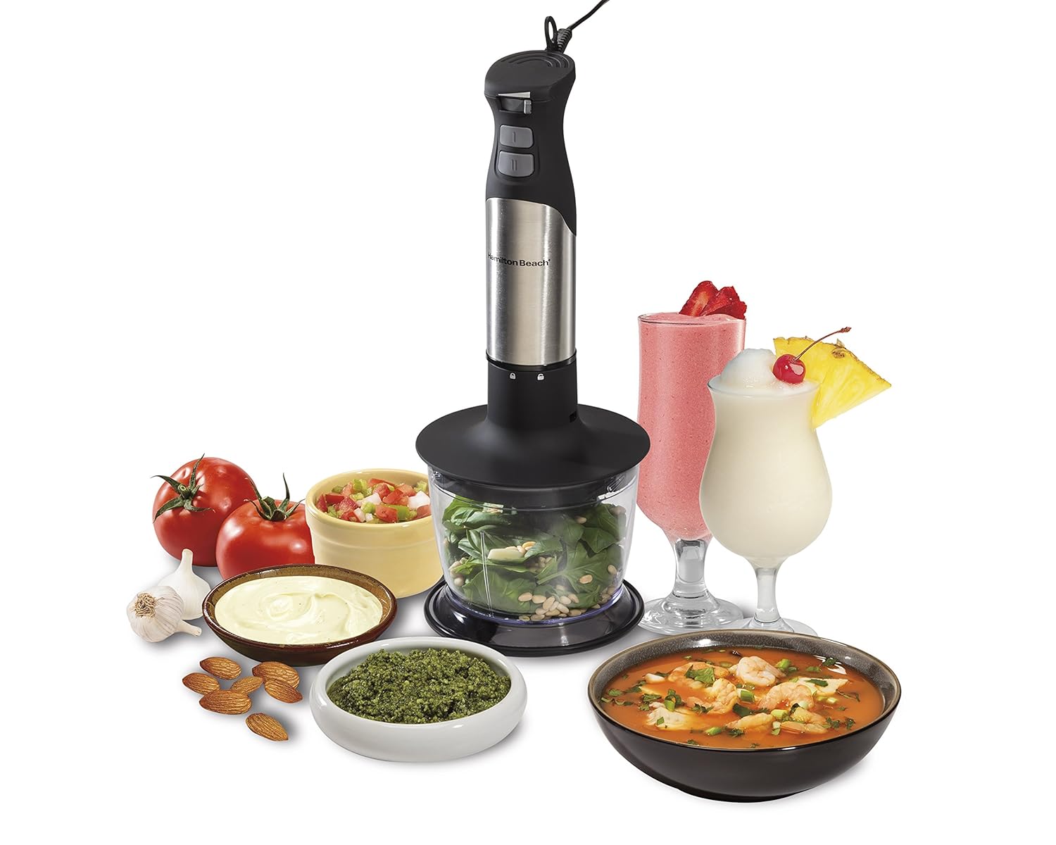 Hamilton Beach 2Speed Hand Blenders w/ Accessories eBay