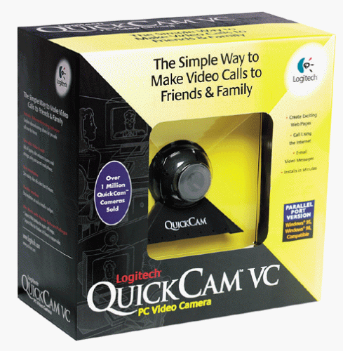 Logitech Quickcam VC Parallel PC Video Camera