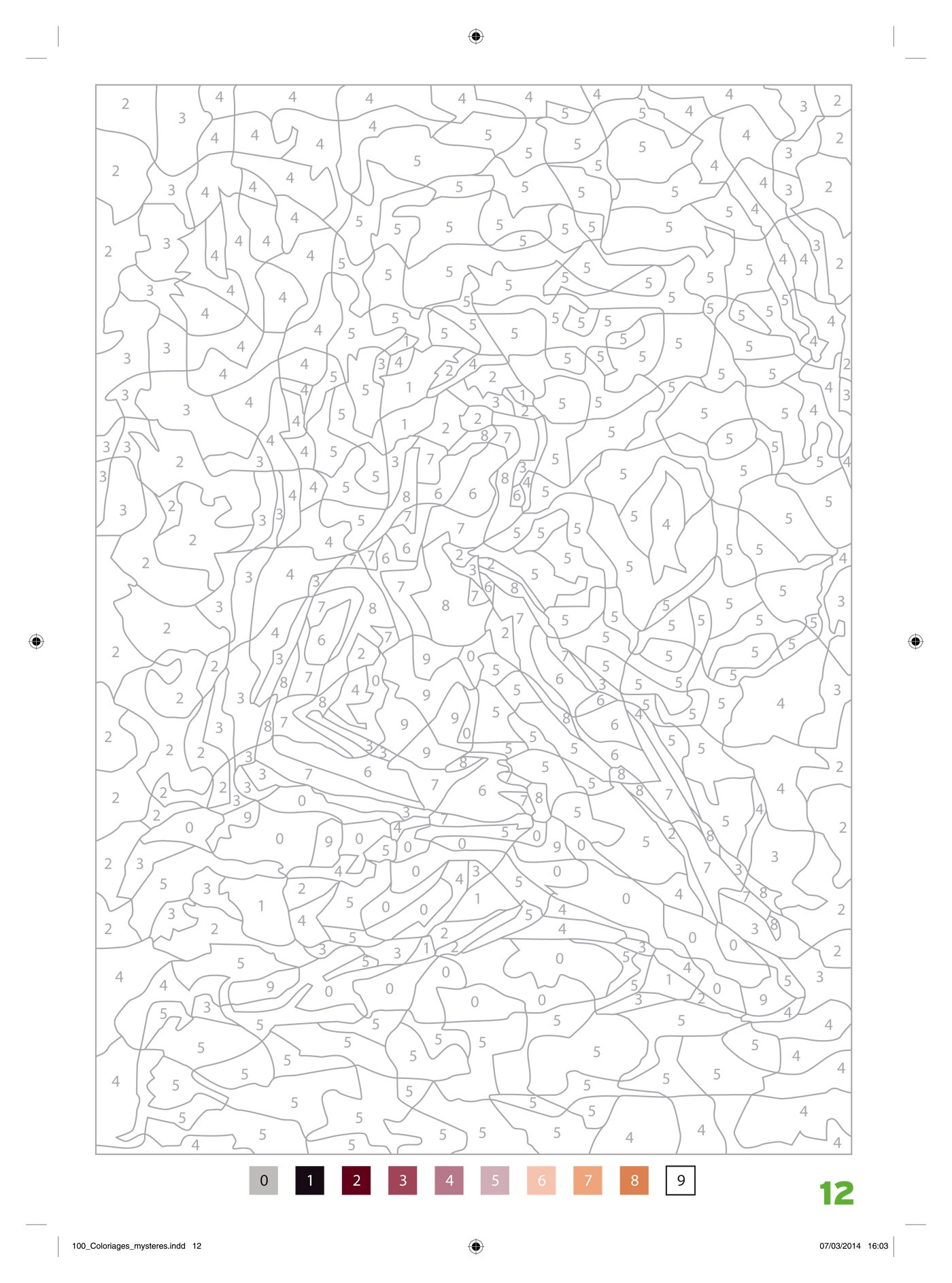 Printable Querkles Coloring Coloring Pages