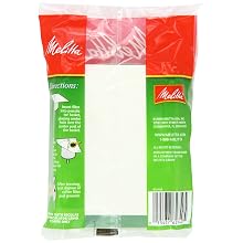 Melitta Coffee Filters for Percolators, White Wrap Around, 40-Count Filters (Pack of 12)