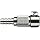 Bel-Art Scienceware Chrome Plated Brass Stat-O-Lok Quick Disconnect Tube Fitting, Tube ID, Male