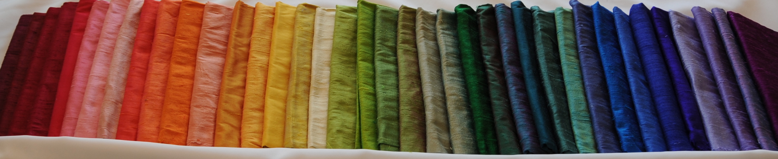 Rainbow of yardage