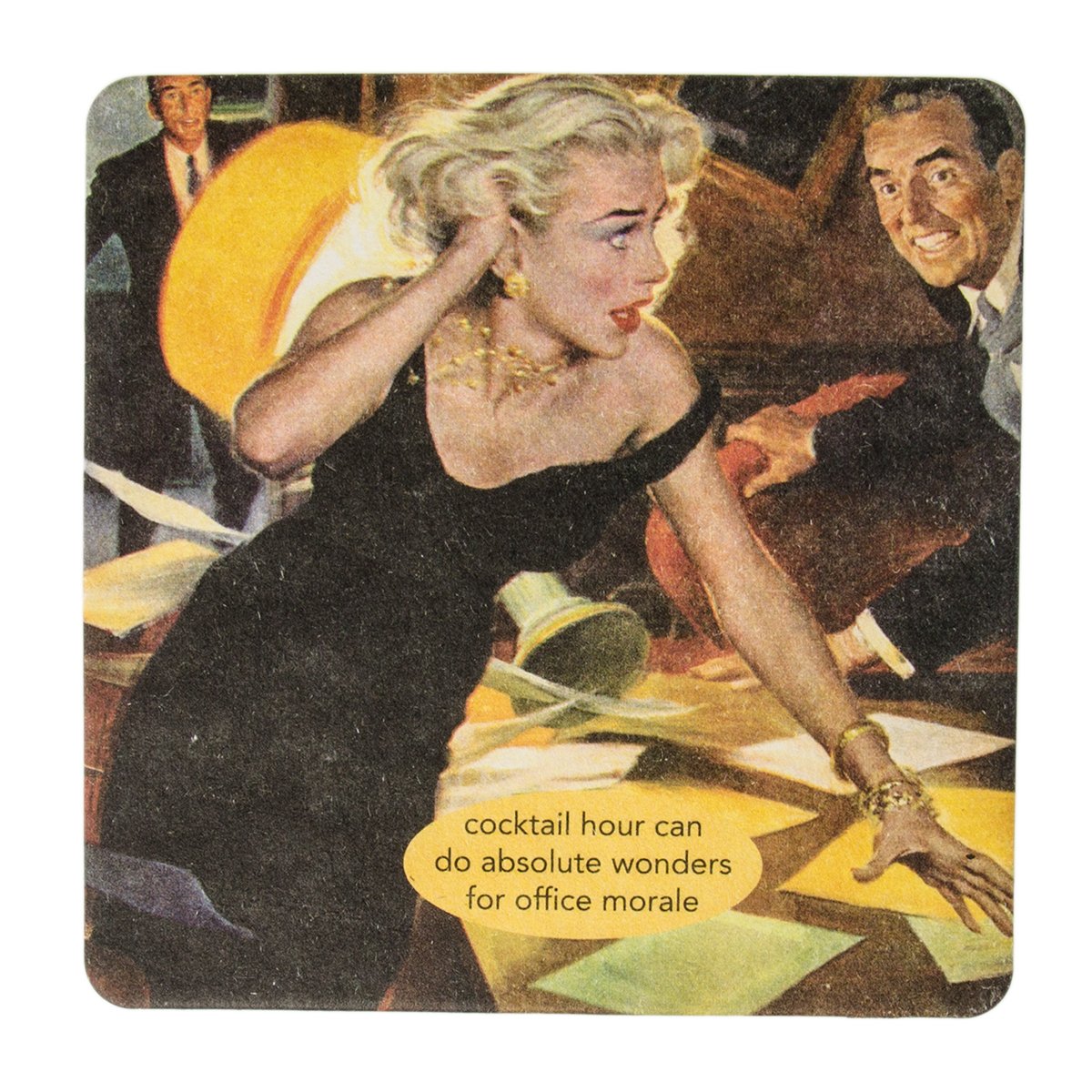 Anne Taintor 18pc Drink Coasters Set For Drinks Glasses Funny Unique Quotes & Photos