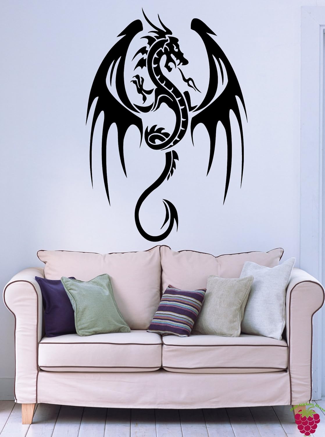 Beautiful Dragon Wall Decals Easy To Apply and Remove