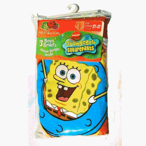 Sponge Bob Boys Underwear Briefs