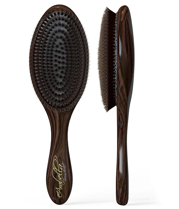 100 Natural Boar Bristle Hair Brush Best Used For Short Or Long