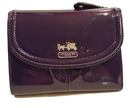 coach wallets plum