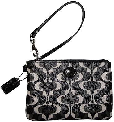 coach wristlets black-eyed