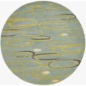 Lilly Pad Rug - Spa Blue (7'9" Round) by -