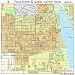 Huge Street & Road Map of Vero Beach South, Florida FL - Printed poster size wall atlas of your home